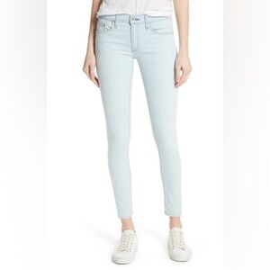 Rag & bone Dre Skinny Jeans in Clean Chaseys Light Wash Women’s Denim Size 25
